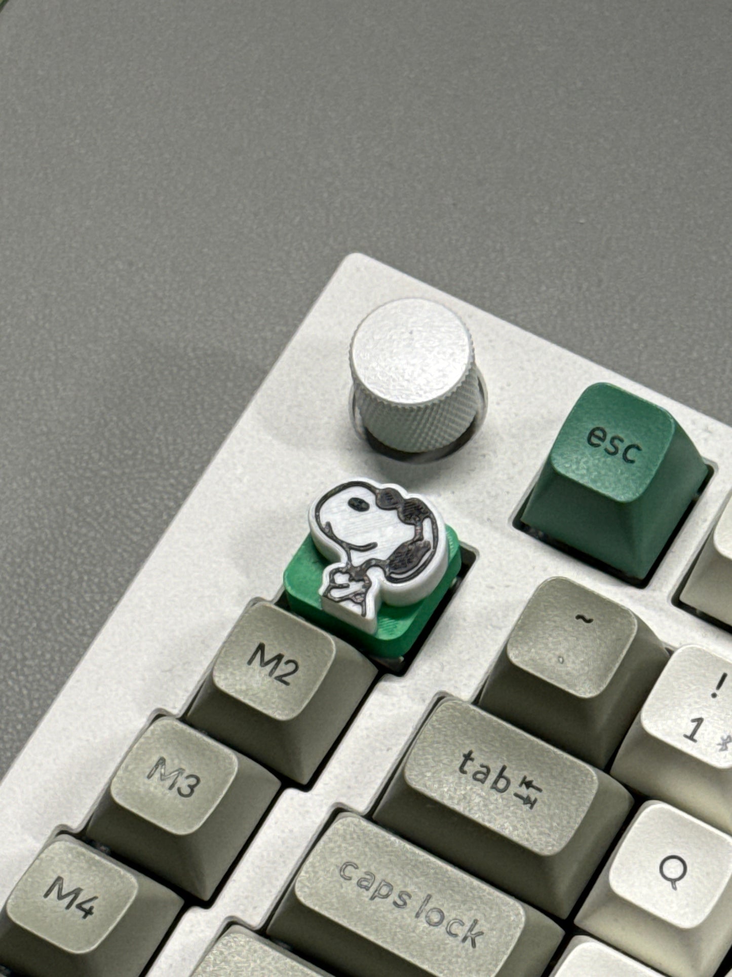 Joe Cool Snoopy Keycap | Cartoon Collection | 3D Printed Keyboard Accessory & Gifts