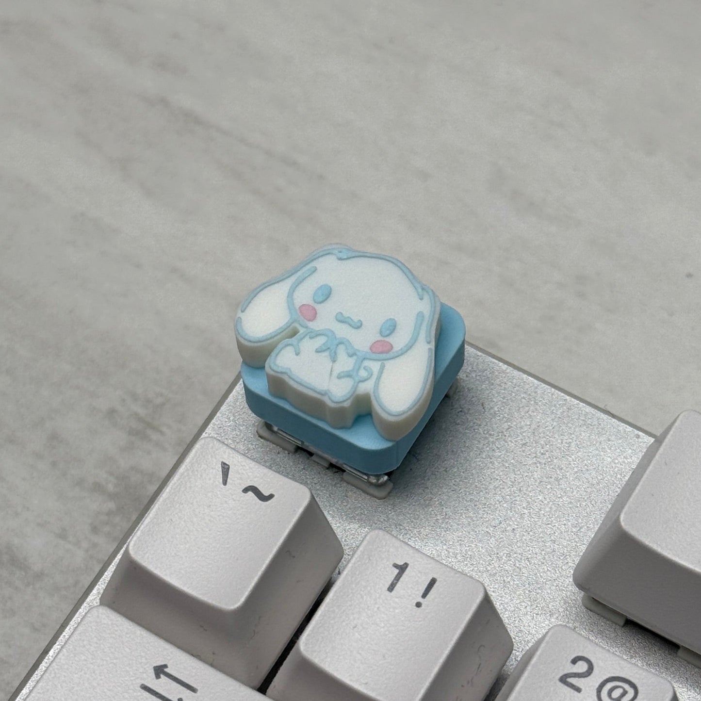 Cinnamoroll Keycap & Keychain | Stress Relief Fidget | Cartoon Collection | 3D Printed Gifts