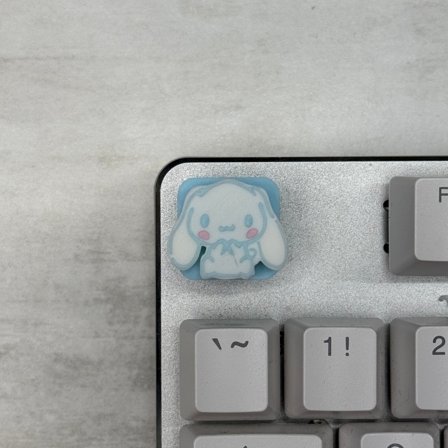 Cinnamoroll Keycap & Keychain | Stress Relief Fidget | Cartoon Collection | 3D Printed Gifts