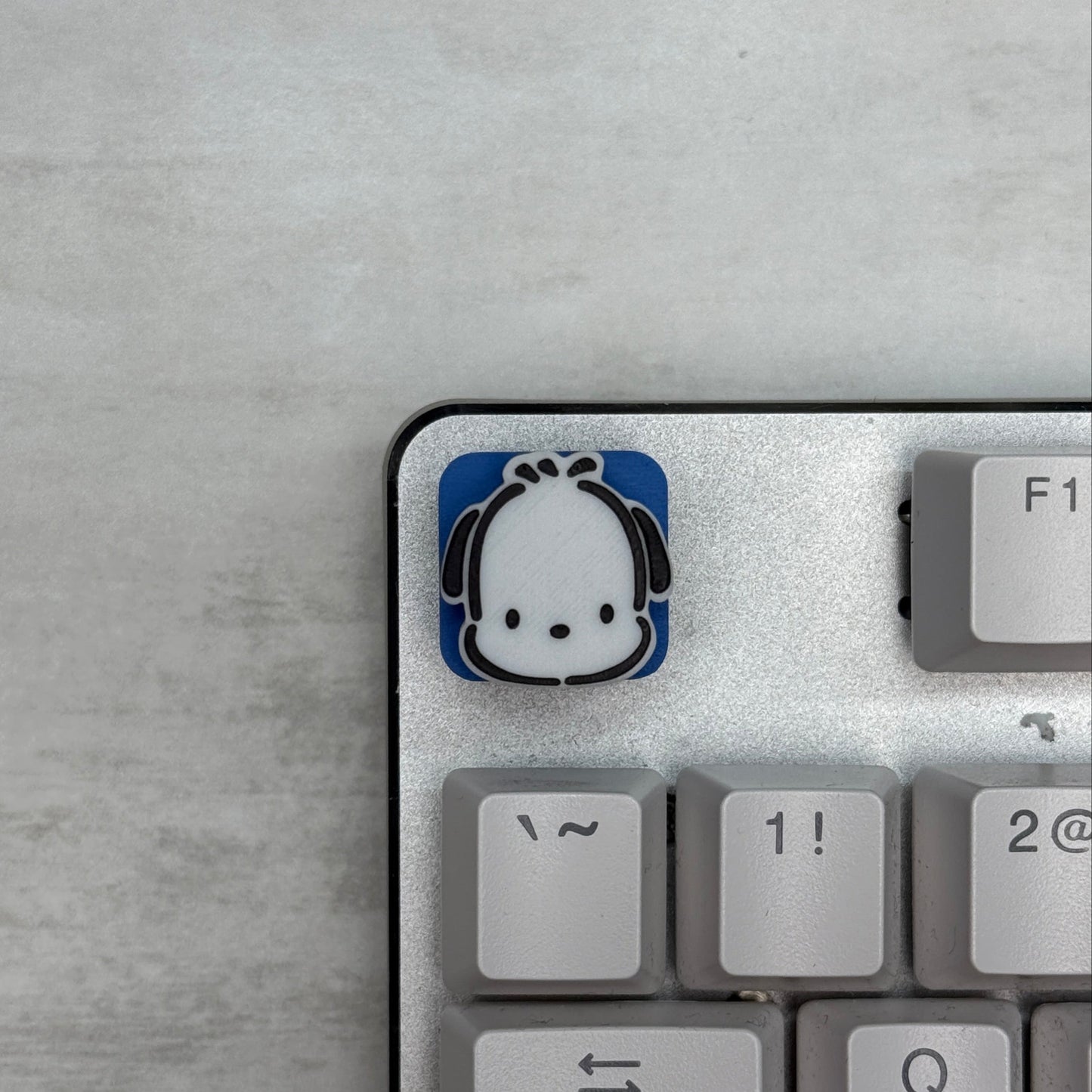 Pochacco Keycap & Keychain | Stress Relief Fidget | Cartoon Collection | 3D Printed Gifts