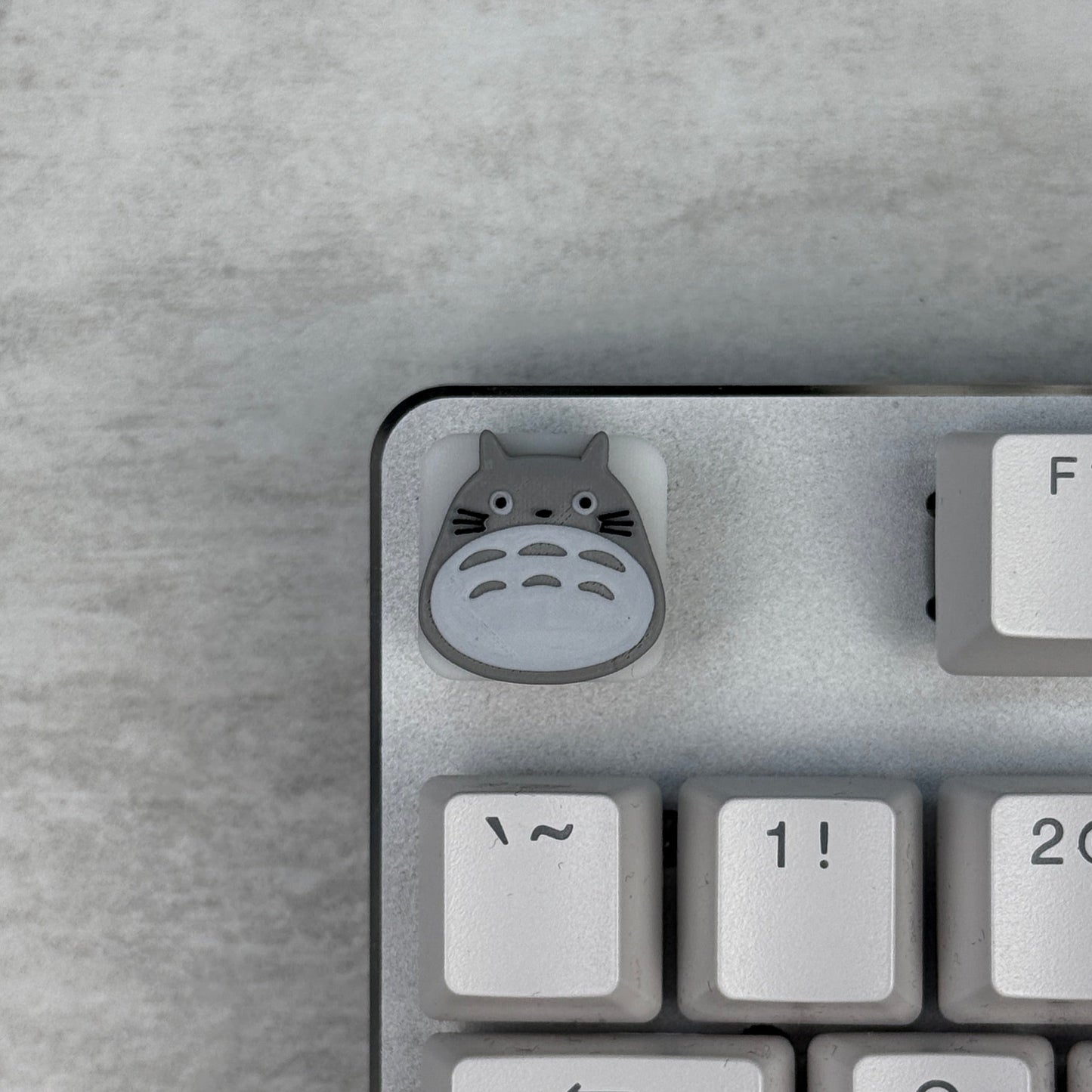 Totoro Keycap & Keychain | Stress Relief Fidget | Cartoon Collection | 3D Printed Gifts