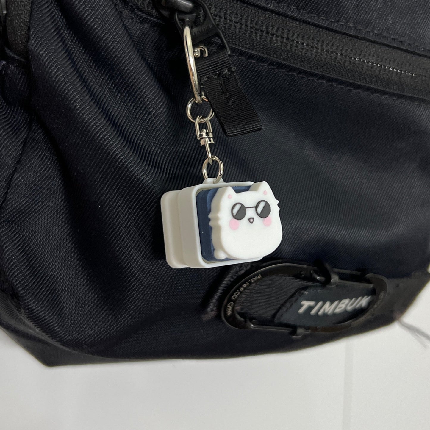 Gojo Cat Keycap & Keychain | Stress Relief Fidget | Cartoon Collection | 3D Printed Gifts