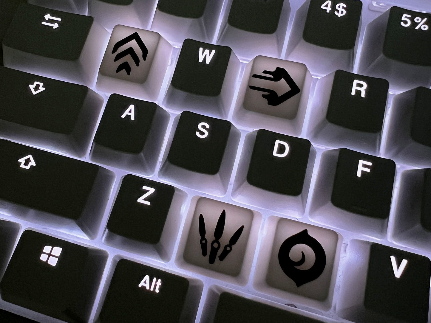 Valorant Abilities Keycaps Set | Valorant Keycaps Collection | All 18 Agents