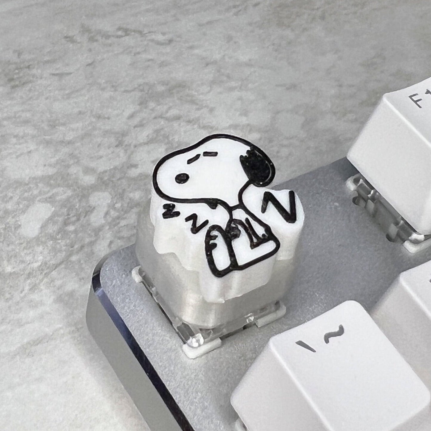 Snoopy Keycap | Cartoon Collection | 3D Printed Keyboard Accessory & Gifts