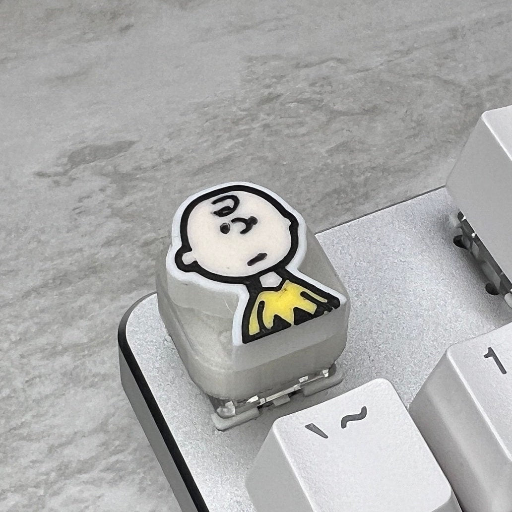 Charlie Brown Keycap | Cartoon Collection | 3D Printed Keyboard Accessory & Gifts