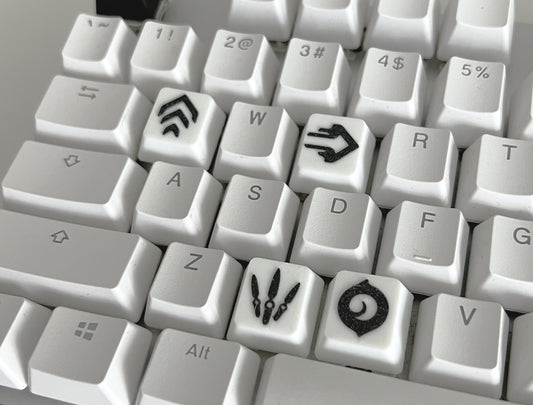 Valorant Abilities Keycaps Set | Valorant Keycaps Collection | All 18 Agents