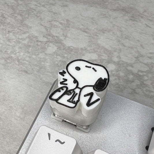 Snoopy Keycap | Cartoon Collection | 3D Printed Keyboard Accessory & Gifts