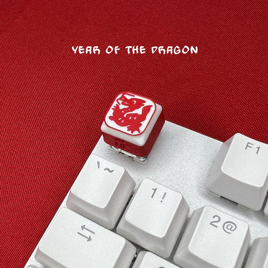 Dragon Keycap | Zodiac Collection | 3D Printed Keyboard Accessory & Gifts